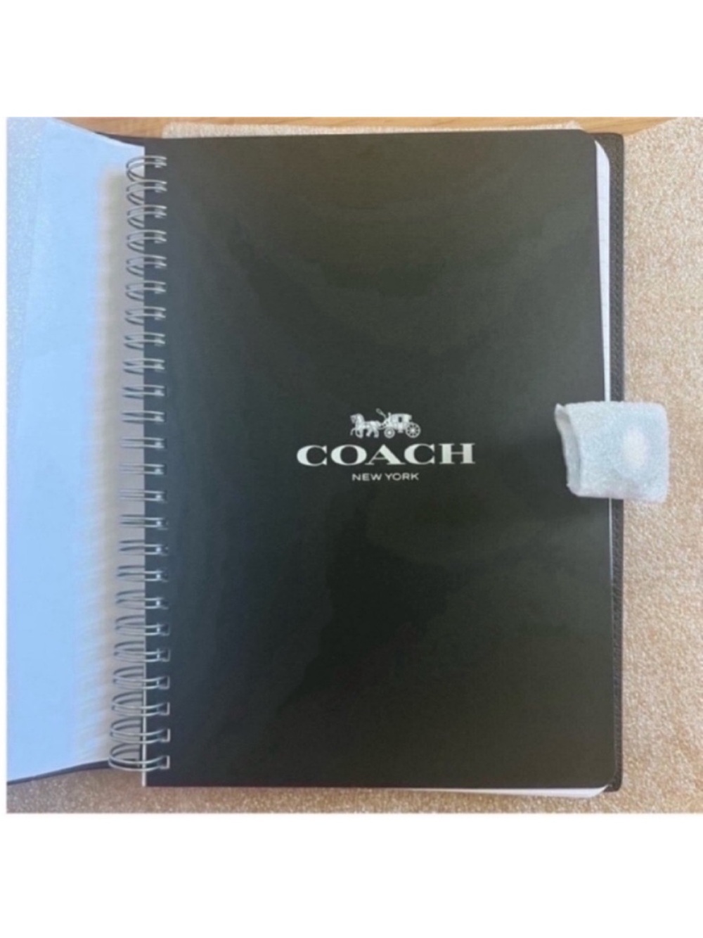 Coach Notebook In Signature Canvas - Picture 6 of 7
